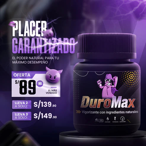 DuroMax Vigorizante Natural